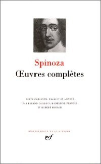 Oeuvres complètes - Baruch Spinoza - Livre