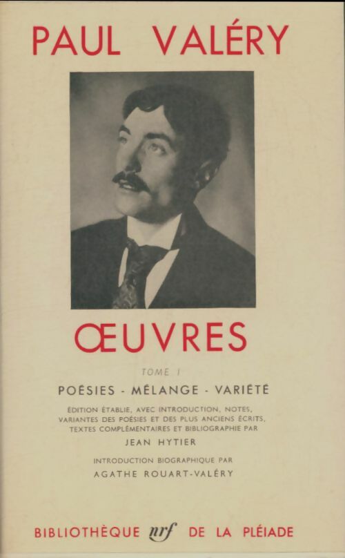 Livrenpoche : Oeuvres Tome I - Paul Valéry - Livre
