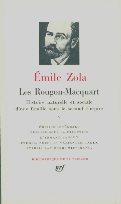 Livrenpoche : Les Rougon-Macquart Tome V - Emile Zola - Livre