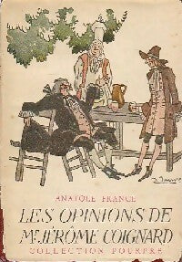 Livrenpoche : Les opinions de M. Jérôme Coignard - Anatole France - Livre