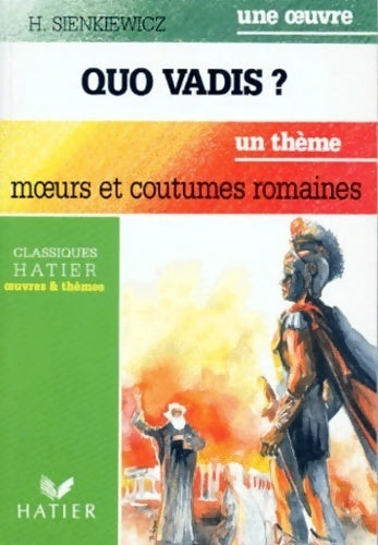 Livrenpoche : Quo vadis ? - Henryk Sienkiewicz - Livre