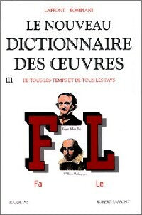 Livrenpoche : Le nouveau dictionnaire des oeuvres Tome III - Collectif - Livre