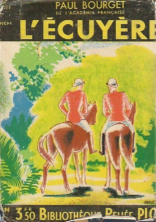 Livrenpoche : L'écuyère - Paul Bourget - Livre