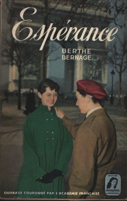 Espérance - Berthe Bernage - Livre