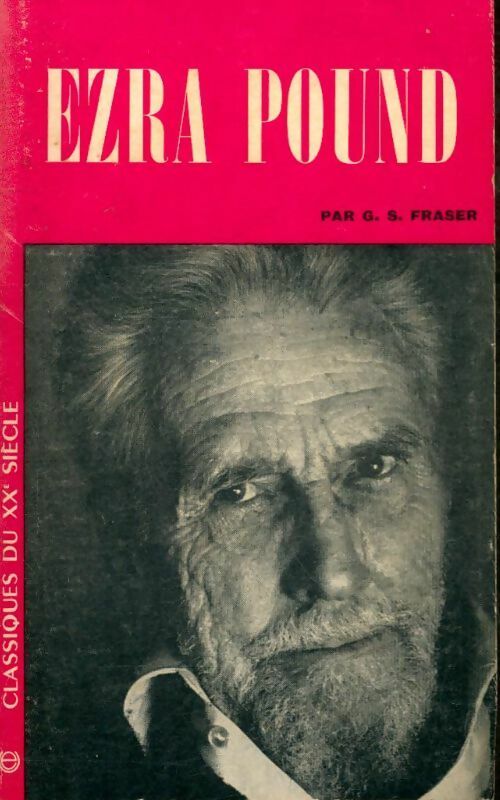 Livrenpoche : Ezra Pound - G.S. Fraser - Livre