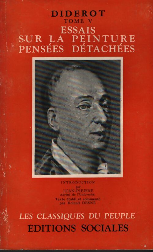 Essais sur la peinture - Denis Diderot - Livre