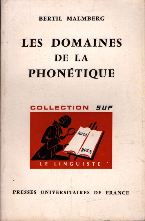 Les domaines de la phonétique - Bertil Malmberg - Livre