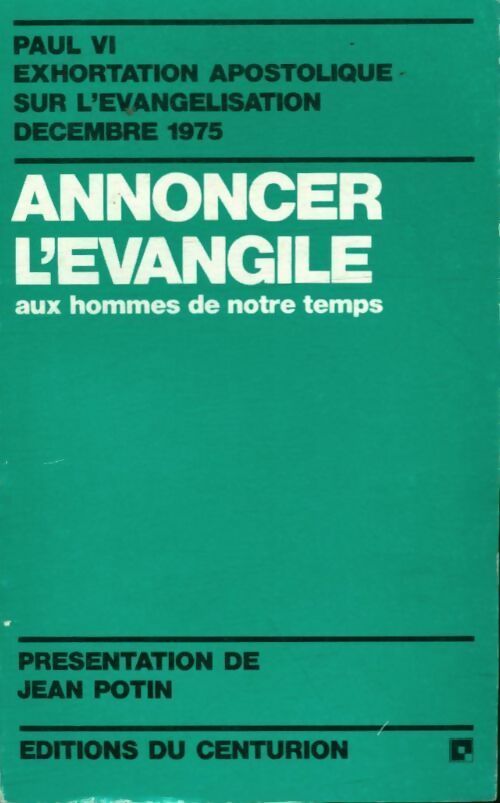 Livrenpoche : Annoncer l'Evangile - Paul 6 - Livre