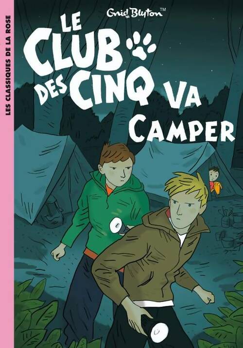Livrenpoche : Le club des cinq va camper - Enid Blyton - Livre