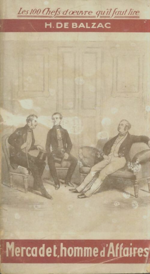 Livrenpoche : Mercadet, homme d'affaires - Honoré De Balzac - Livre