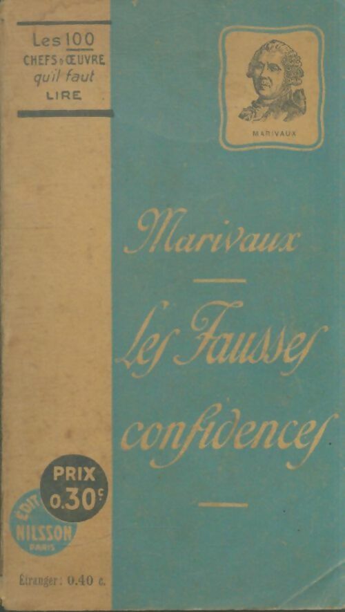 Livrenpoche : Les fausses confidences - Pierre Marivaux - Livre