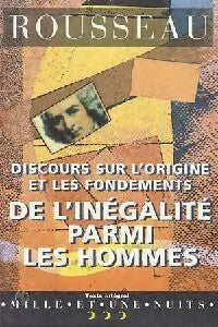 Livrenpoche : Discours sur l'origine et les fondements de l'inégalité parmi les hommes - Jean-Jacques Rousseau - Livre