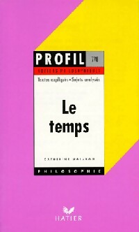 Livrenpoche : Le temps - Catherine Malabou - Livre