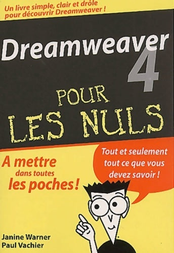 Livrenpoche : Dreamweaver 4 Poche - X - Livre