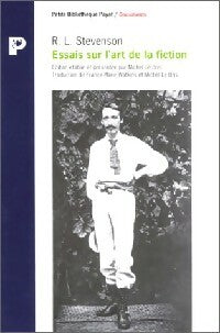 Livrenpoche : Essais sur l'art de la fiction - Robert Louis Stevenson - Livre