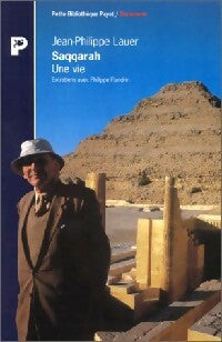 Saqqarah, une vie - Jean-Philippe Lauer -  Petite bibliothèque (2ème série) - Livre