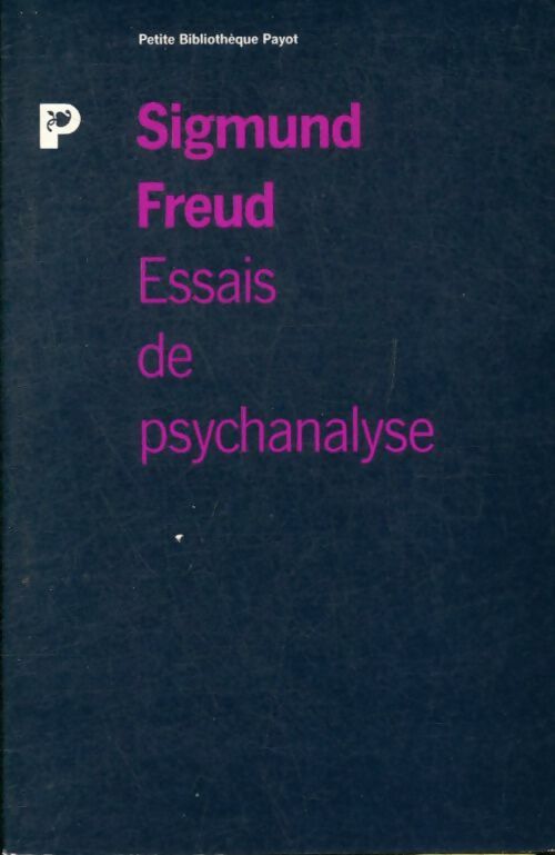 Livrenpoche : Essais de psychanalyse - Sigmund Freud - Livre