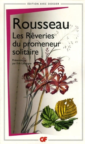 Livrenpoche : Les rêveries du promeneur solitaire - Jean-Jacques Rousseau - Livre