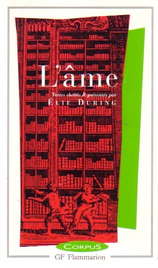 Livrenpoche : L'âme - Elie During - Livre