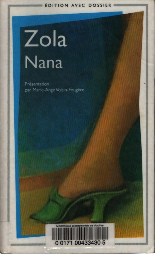 Nana - Emile Zola - Livre