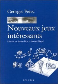 Nouveaux jeux intéressants - Georges Perec - Livre
