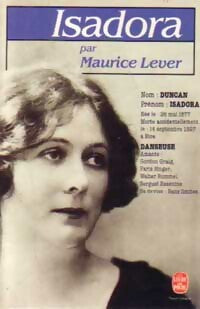 Livrenpoche : Isadora - Maurice Lever - Livre