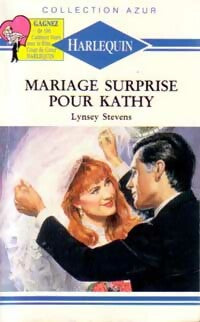 Mariage surprise pour Kathy - Lynsey Stevens -  Azur - Livre