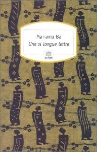 Une si longue lettre - Mariama Bâ - Livre