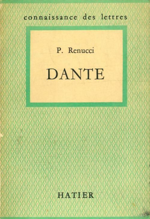 Livrenpoche : Dante - P. Renucci - Livre