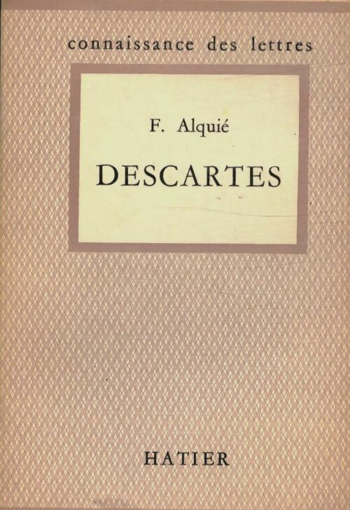 Livrenpoche : Descartes - Ferdinand Alquié - Livre