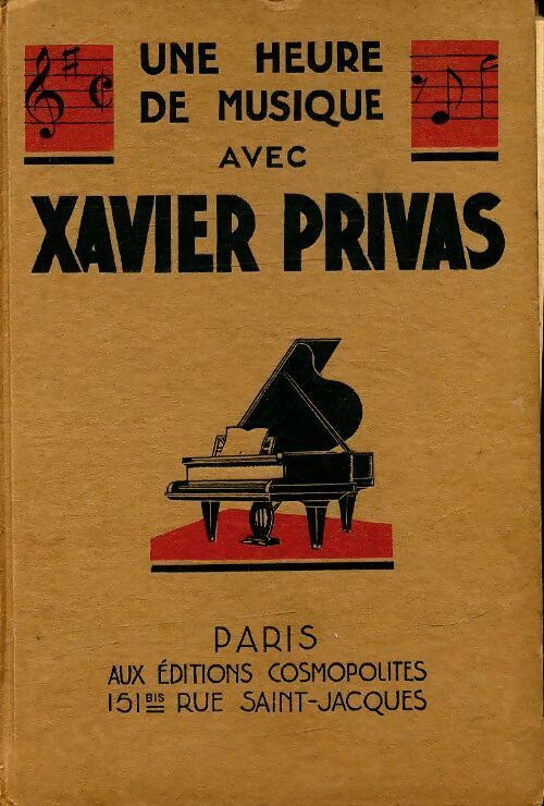 Livrenpoche : Une heure de musique avec Xavier Privas - Xavier Privas - Livre