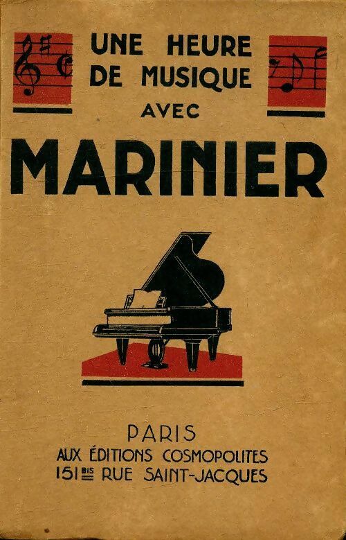 Livrenpoche : Une heure de musique de Marinier - Collectif - Livre