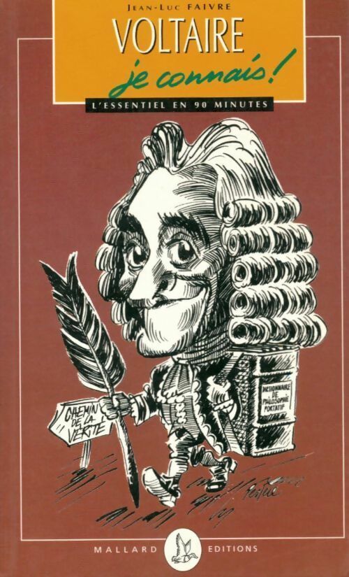Livrenpoche : Voltaire, je connais ! - Jean-Luc Faivre - Livre