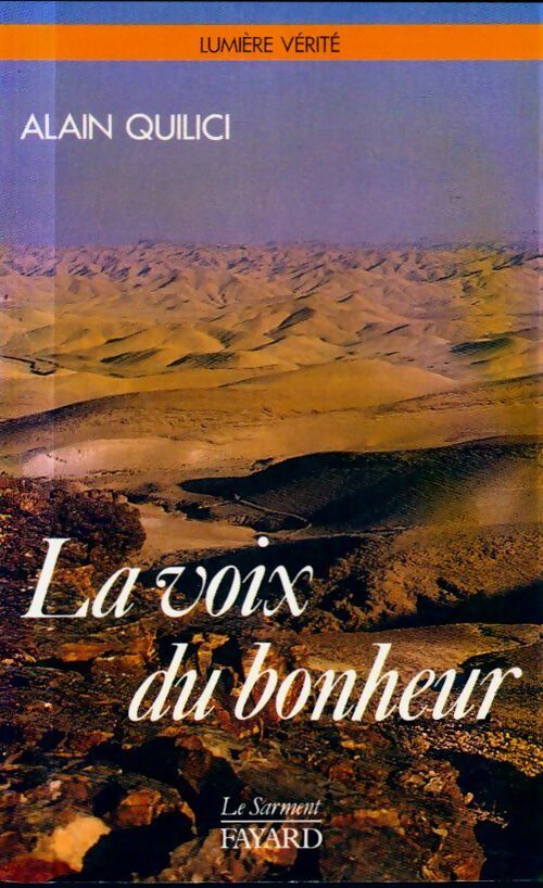 Livrenpoche : La voix du bonheur - Alain Quilici - Livre