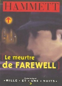 Livrenpoche : Le meurtre de Farewell - Dashiell Hammett - Livre