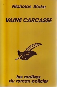 Livrenpoche : Vaine carcasse - Nicholas Blake - Livre