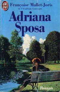Livrenpoche : Adriana Sposa - Françoise Mallet-Joris - Livre