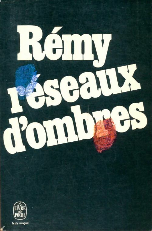 Livrenpoche : Réseaux d'ombres - Rémy - Livre