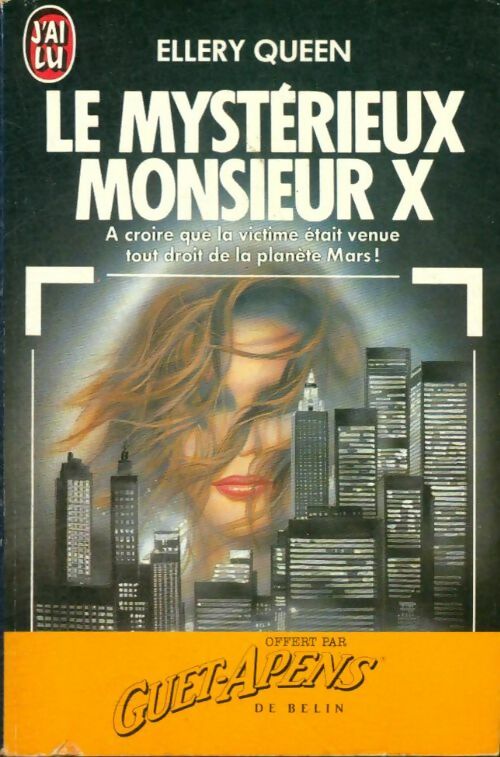 Livrenpoche : Le mystérieux Monsieur X - Ellery Queen - Livre
