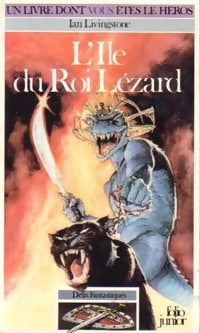 Livrenpoche : Défis fantastiques Tome VII : L'île du roi lézard - Ian Livingstone - Livre