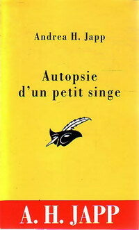 Livrenpoche : Autopsie d'un petit singe - Andréa H. Japp - Livre