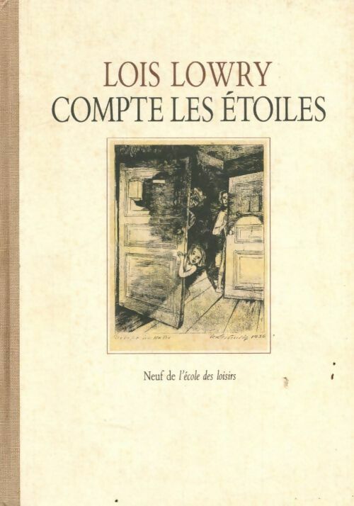 Compte les étoiles - Lois Lowry - Livre