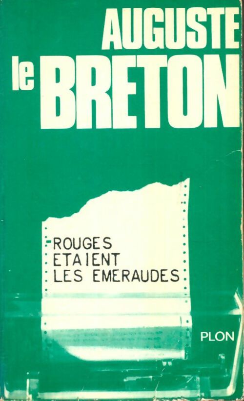 Livrenpoche : Rouges étaient les émeraudes - Auguste Le Breton - Livre