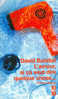 Livrenpoche : L'amour, si ça veut dire quelque chose - David Baddiel - Livre