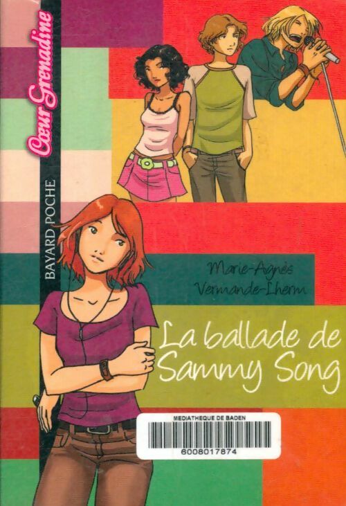 Livrenpoche : La ballade de Sammy Song - Marie-Agnès Vermande-Lhern - Livre