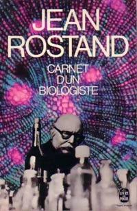 Livrenpoche : Carnet d'un biologiste - Jean Rostand - Livre