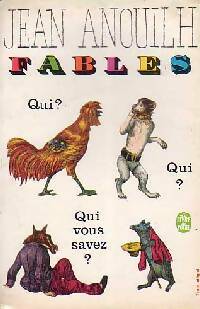 Livrenpoche : Fables - Jean Anouilh - Livre