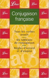 Livrenpoche : Conjugaison française - Inconnu - Livre