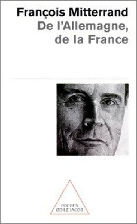Livrenpoche : De l'Allemagne, de la France - François Mitterrand - Livre