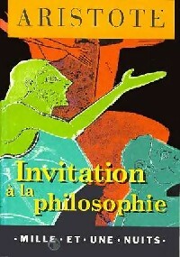 Livrenpoche : Invitation à la philosophie - Aristote - Livre